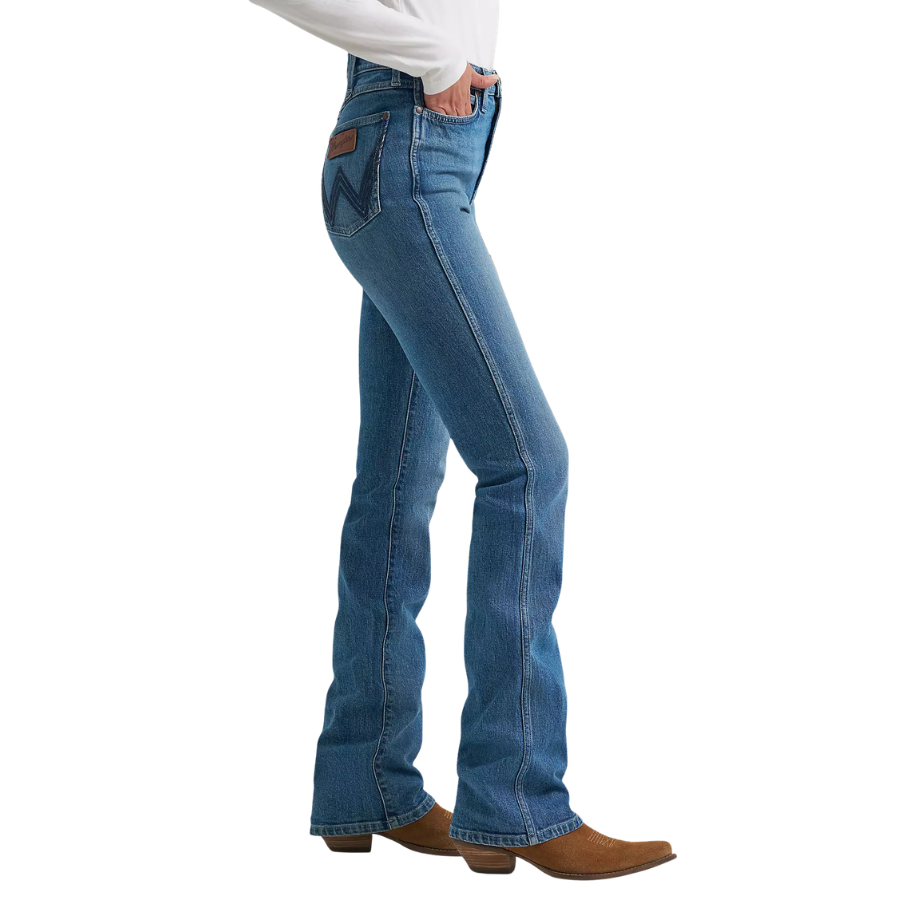 Wrangler Retro Women's Bailey High Rise Bootcut Jean in Liberty