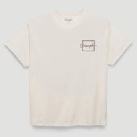 Wrangler Retro Women's S/S Wild Free Graphic Tee in Egret