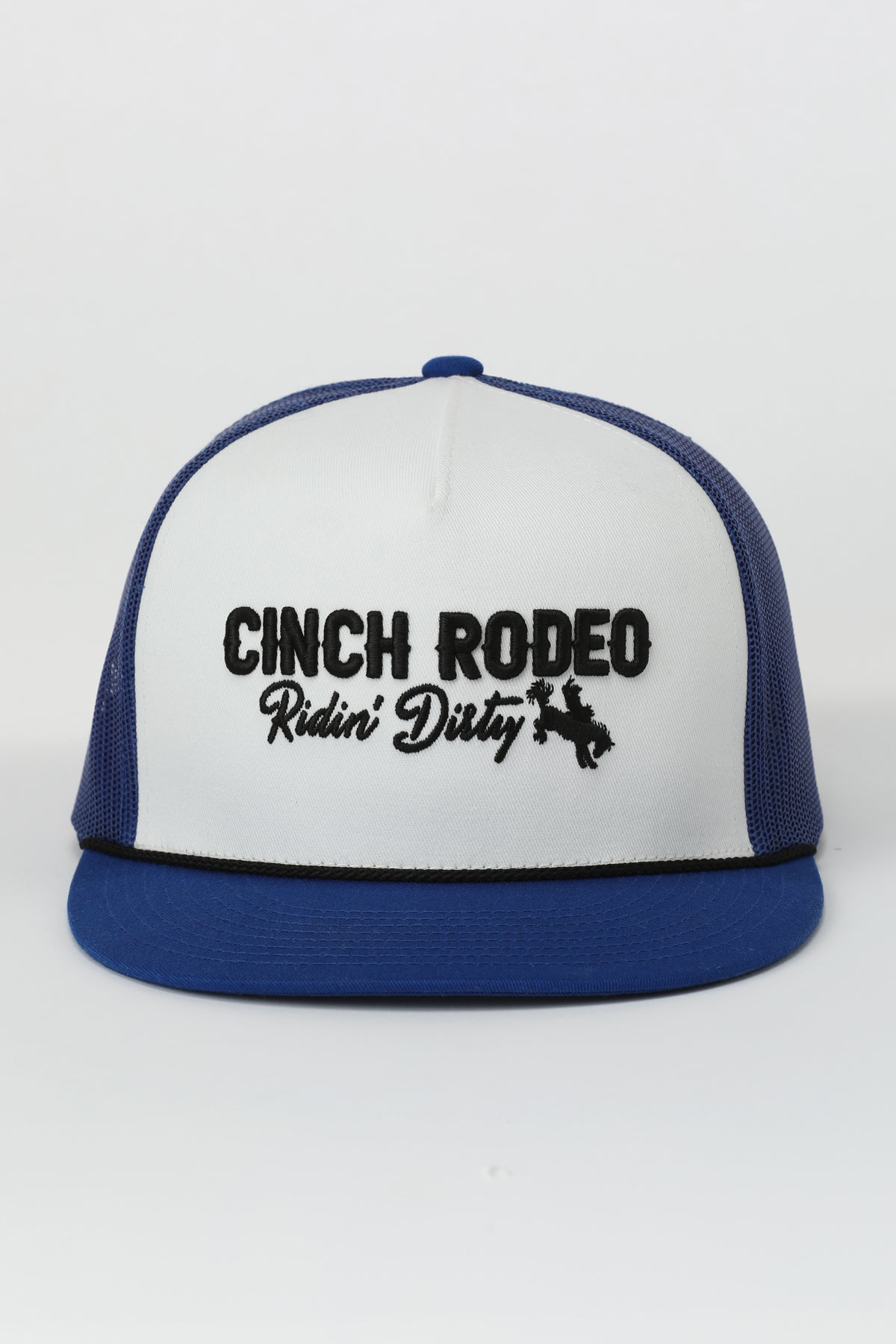 Cinch Men's Ridin' Dirty Snapback in Royal Blue