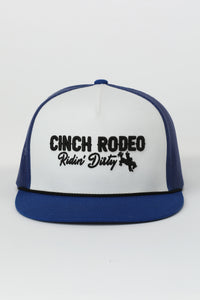 Cinch Men's Ridin' Dirty Snapback in Royal Blue
