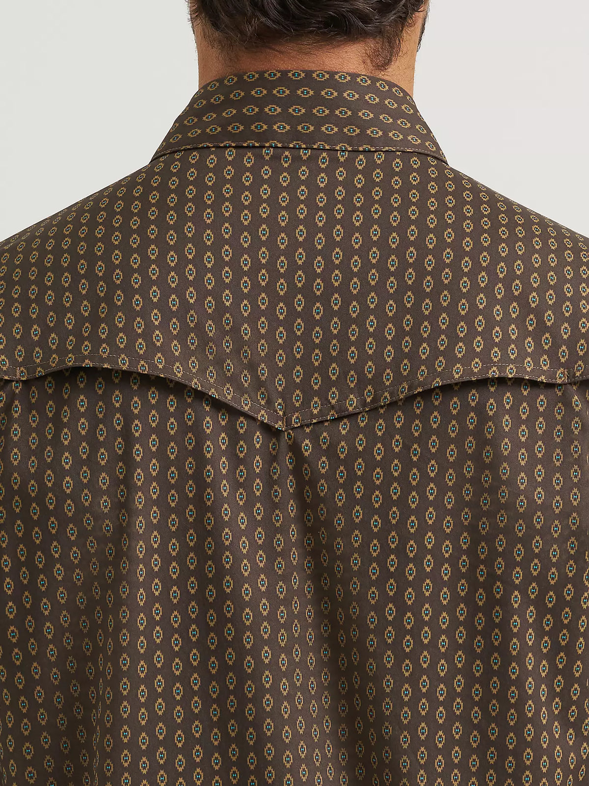 Wrangler ATG Men's L/S Technical Shirt in Turkish Coffee