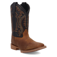 Dan Post Kid's Beasley Leather Boot in Tan/Black