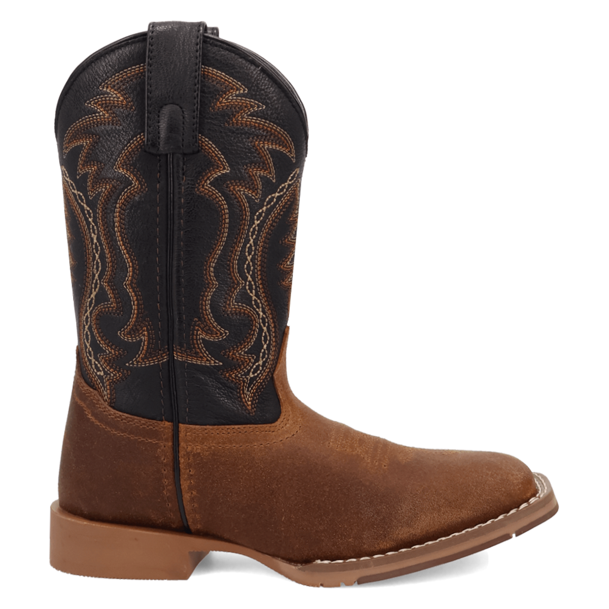 Dan Post Kid's Beasley Leather Boot in Tan/Black