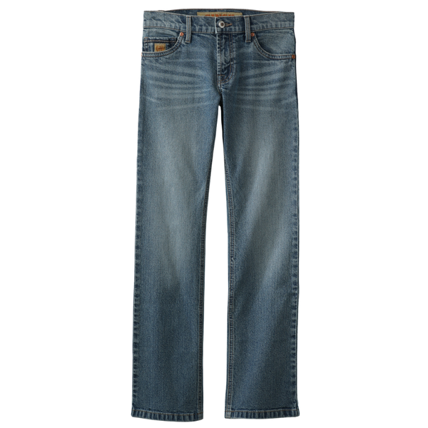 Cinch Boys Relaxed Fit Bootcut Jeans in Medium Stonewash