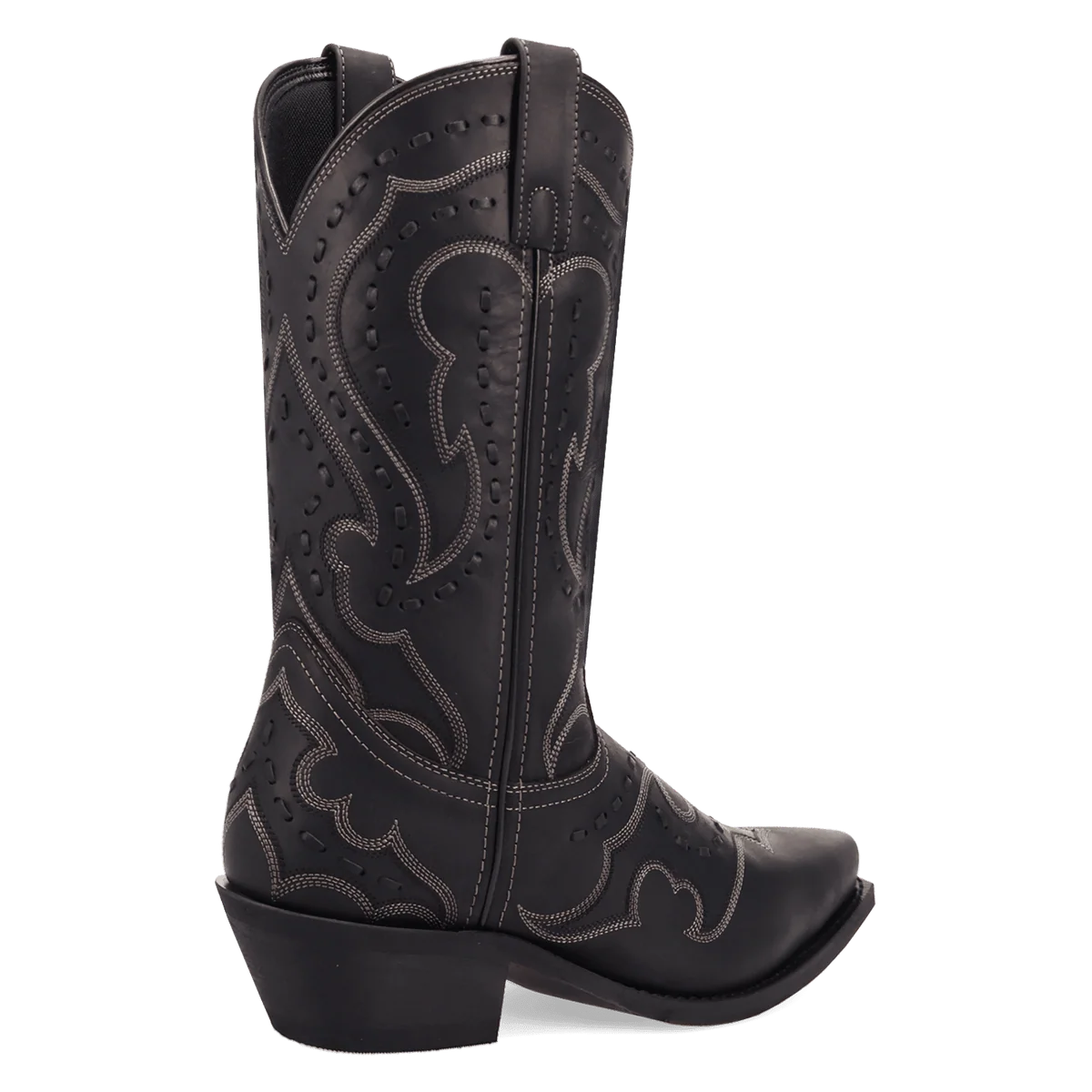 Laredo Men's Squire Snip Toe Western Boot in Black