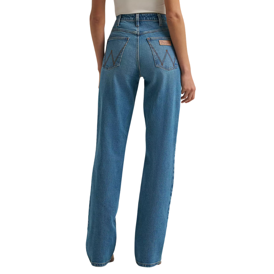 Wrangler Women's Ultimate Riding Jean High Rise Skylar Relaxed Bootcut in Ryan