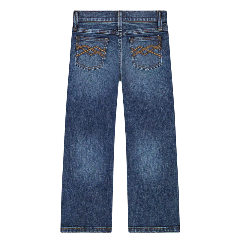 Wrangler 20X Boy's Vintage Bootcut Slim Fit Jean in Shore