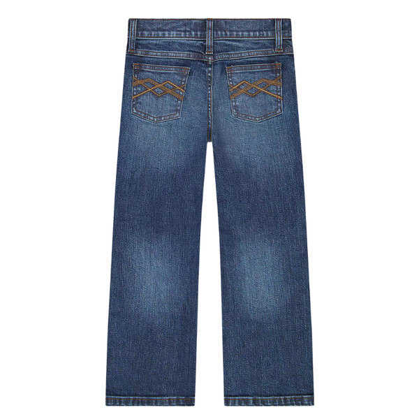 Wrangler 20X Toddler Boy's Vintage Bootcut Slim Fit Jean in Shore