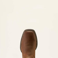 Ariat Men's Western Big Rig Wide Square Toe Cowboy Boot in Distressed Brown