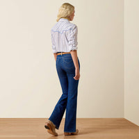 Ariat Women’s High Rise Daisy Slim Trouser Jeans in Rinse (Available in Regular and Plus Sizes)