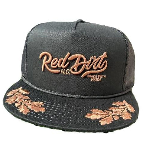 Red Dirt Hat Co. High Road Hat in Black/Copper