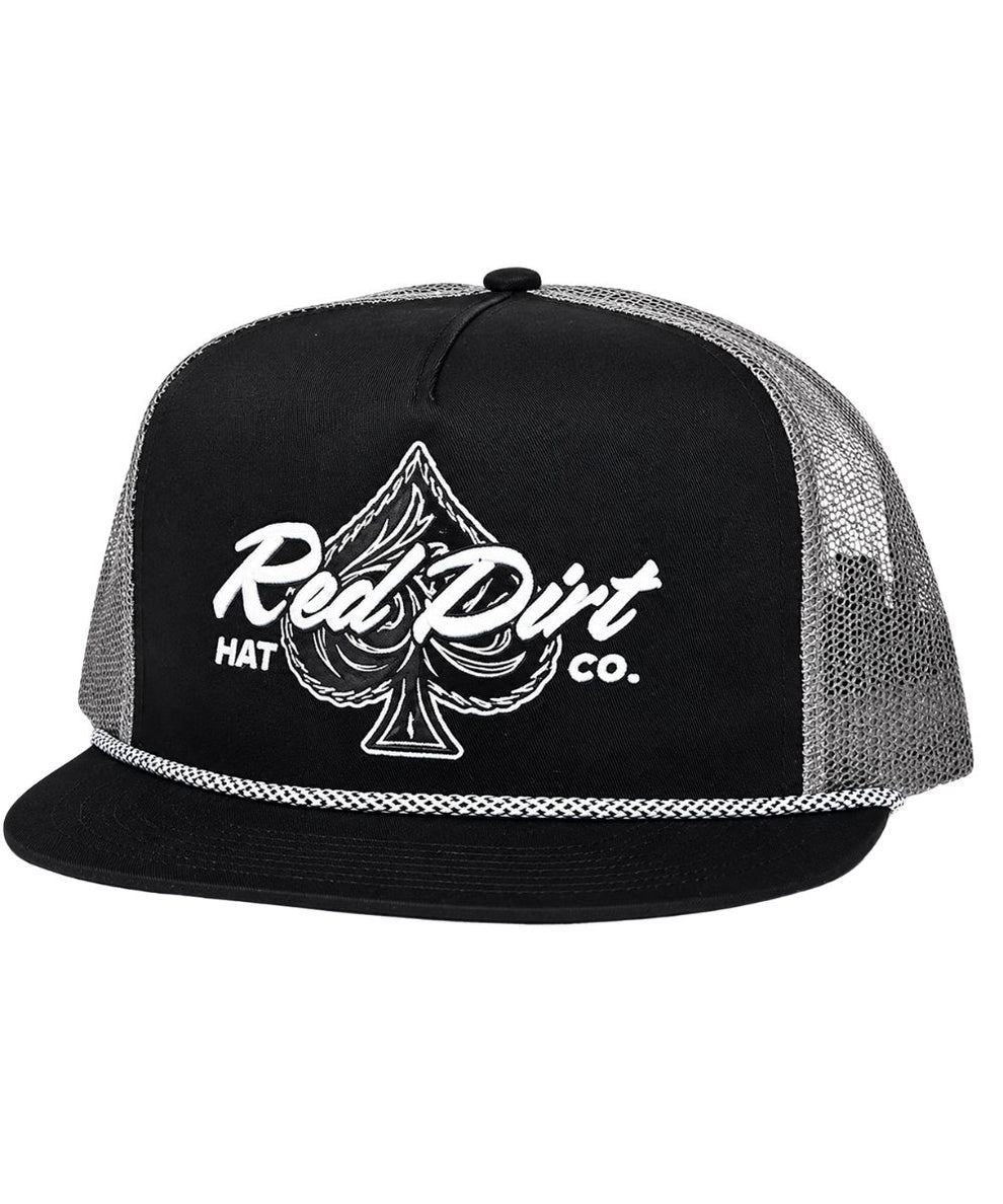 Red Dirt Hat Co. Hold Em' Hat in Black/Charcoal