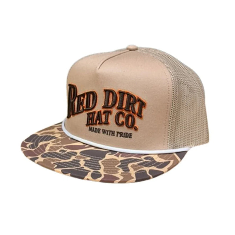 Red Dirt Hat Co. Old Skool II Hat in Khaki