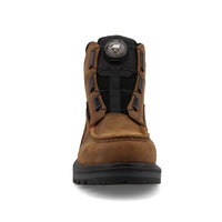 Twisted X Men's 6" Quick Draw Work Boot Nano Safety Toe in Brown & Black