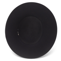 Resistol Midnight 6X Fur Felt Open Crown Hat in Black