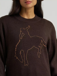 Wrangler Women's Canyon Sweater in Brown