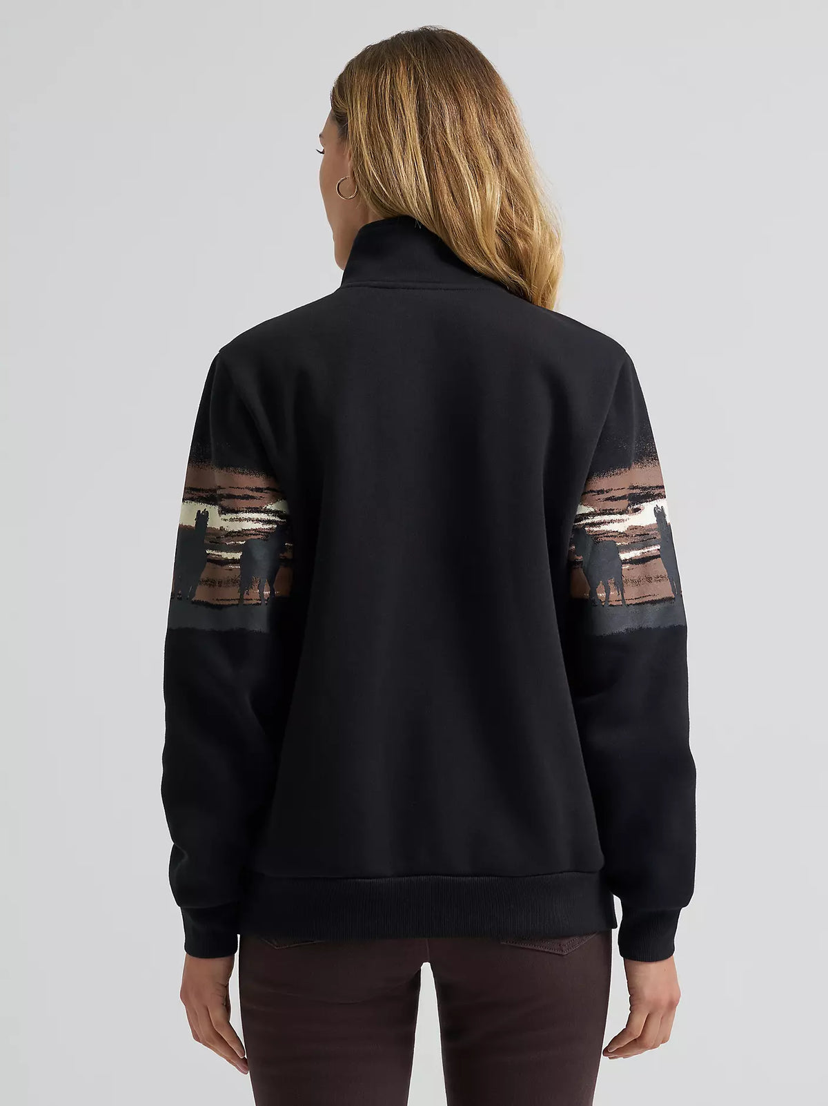 Wrangler Women's Wild West Pullover in Black