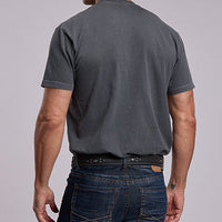 Stetson Unisex Genuine Quality Graphic T-Shirt in Grey