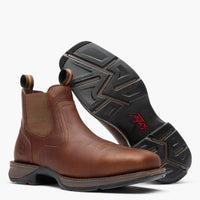 Durango Men's Red Dirt Rebel Steel Toe Chelsea Work Boot