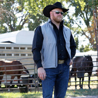 Cinch Men's Bonded Vest in Grey