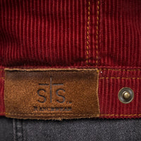 STS Ranchwear Women's Jayney Corduroy Jacket in Red