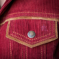 STS Ranchwear Women's Jayney Corduroy Jacket in Red