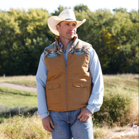 Cinch Men's Reversible Vest in Multi