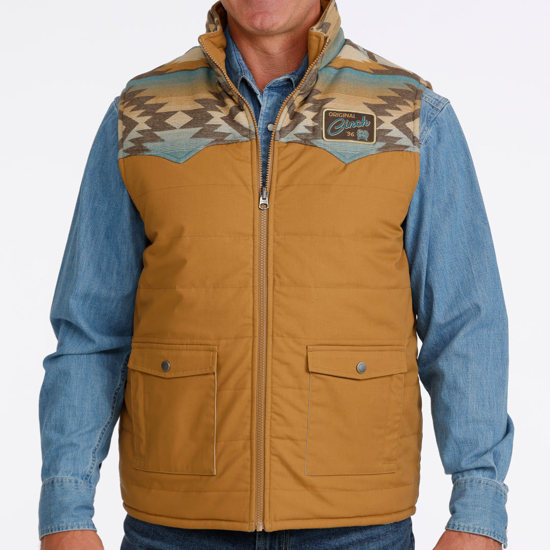 Cinch Men's Reversible Vest in Multi