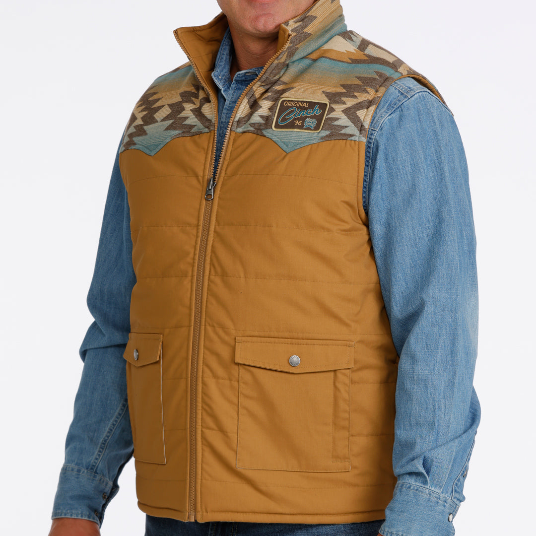 Cinch Men's Reversible Vest in Multi