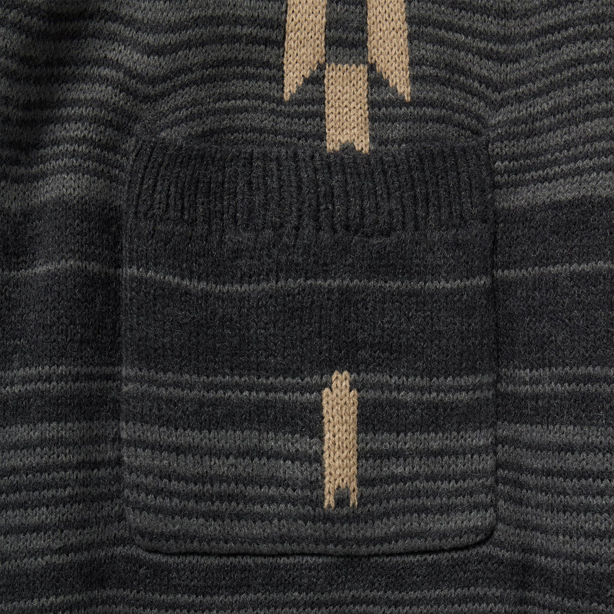 Stetson Women's Southwest Blanket Cardigan in Charcoal