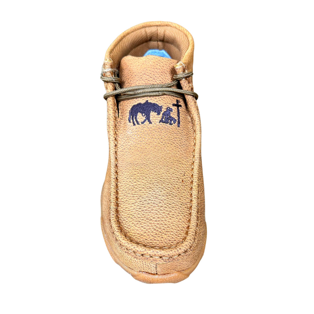 Twisted X Women's Chukka Driving Moc in Honey Tan