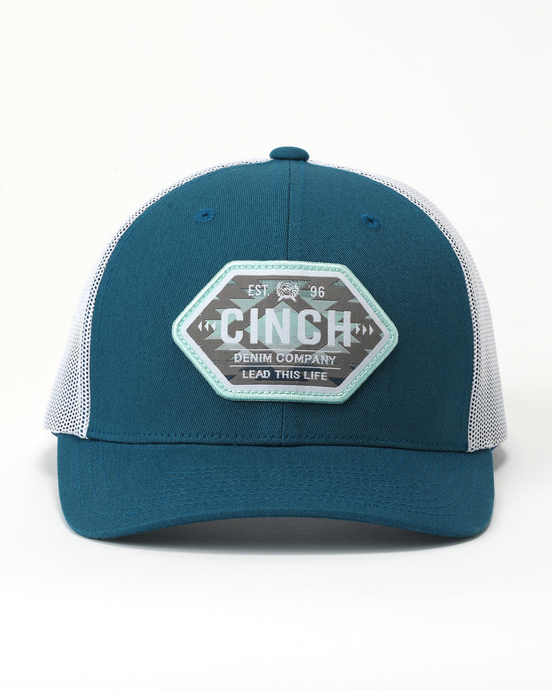Cinch Youth Boys Trucker Cap in Blue
