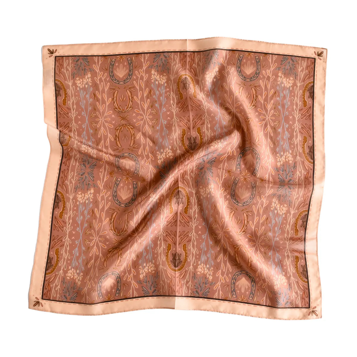 Tirzah Lane Art Hand Drawn Silk Wild Rags (Various Prints Available)