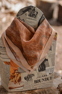 Tirzah Lane Art Hand Drawn Silk Wild Rags (Various Prints Available)