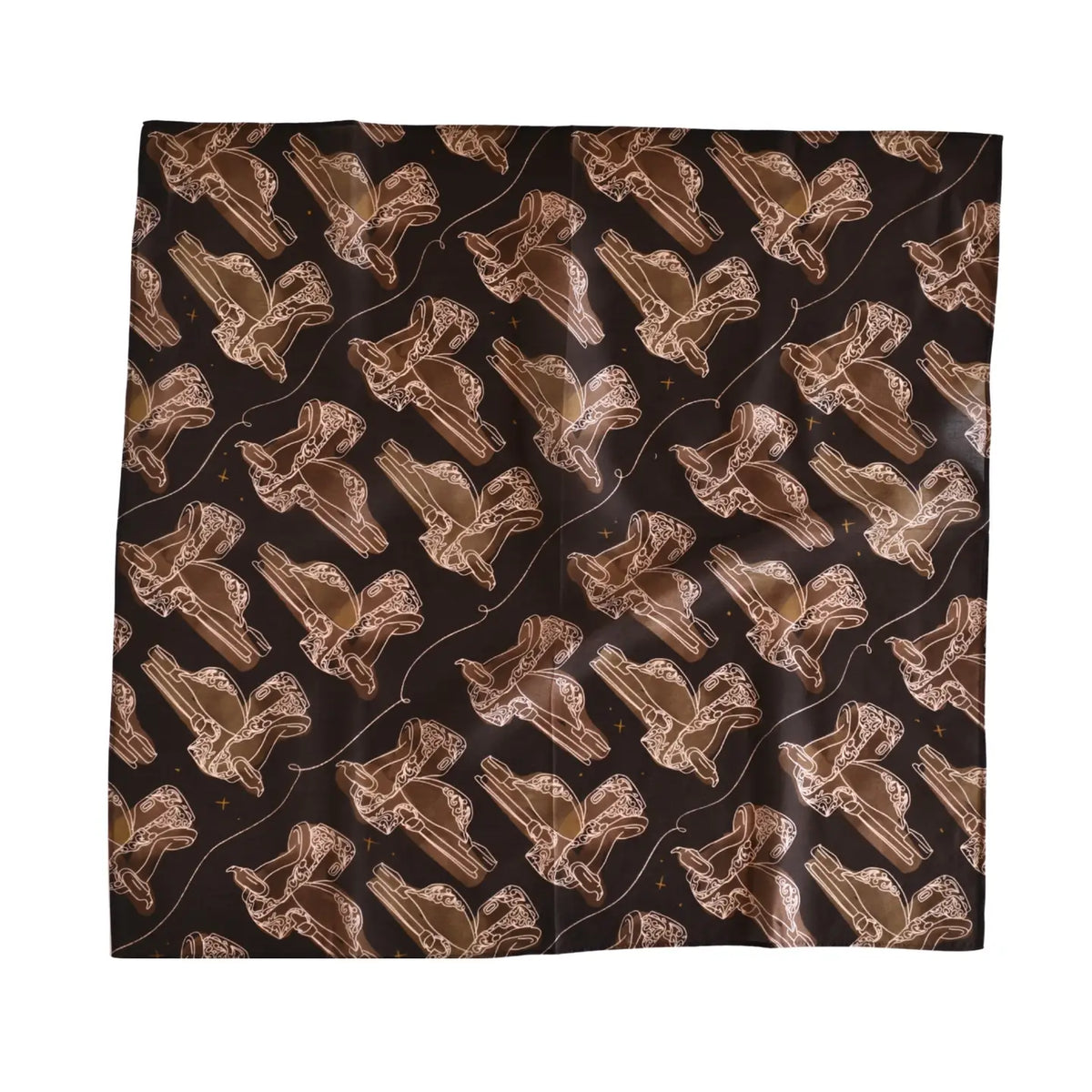 Tirzah Lane Art Hand Drawn Silk Wild Rags (Various Prints Available)