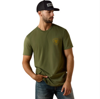 Ariat Men's Made For Farmer S/S Graphic Tee in Four Leaf Clover