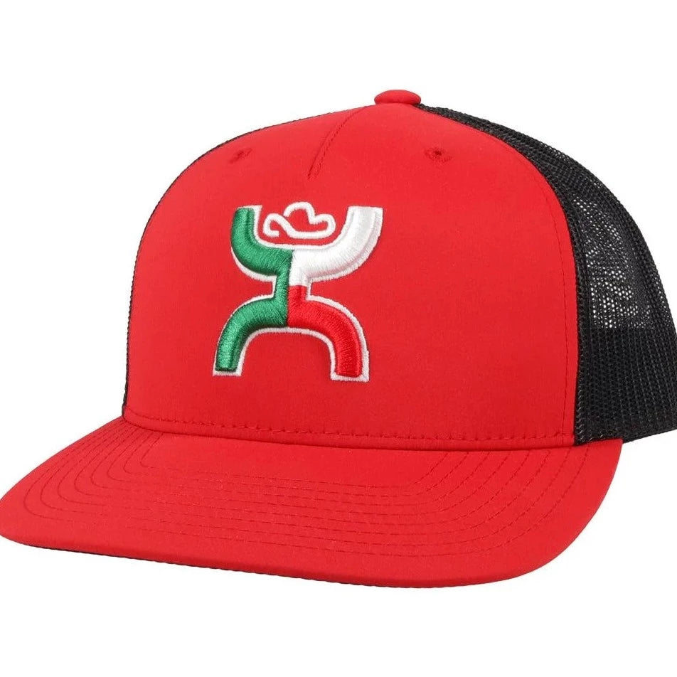 Hooey "Boquillas" Red and Black Trucker Hat