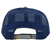 Hooey "Rank Stock" Trucker Cap in Grey/Blue