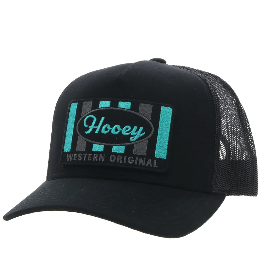 Hooey "Sundan" Snapback Hat in Black