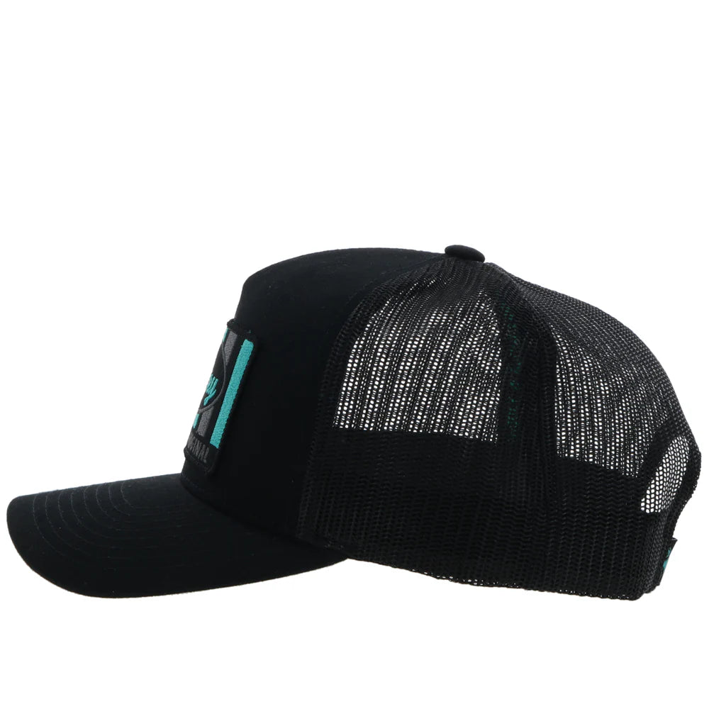 Hooey "Sundan" Snapback Hat in Black