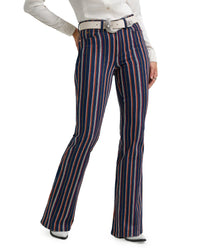 Wrangler x Lainey Wilson High Rise Striped Flare Jean