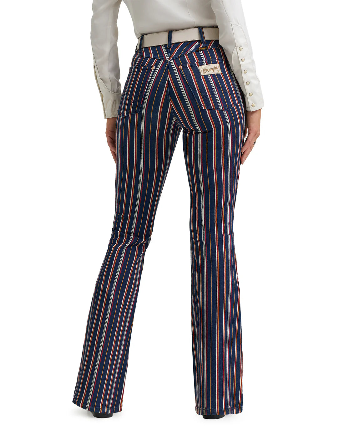 Wrangler x Lainey Wilson High Rise Striped Flare Jean