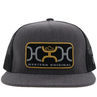Hooey "Loop" Grey & Black Trucker Hat