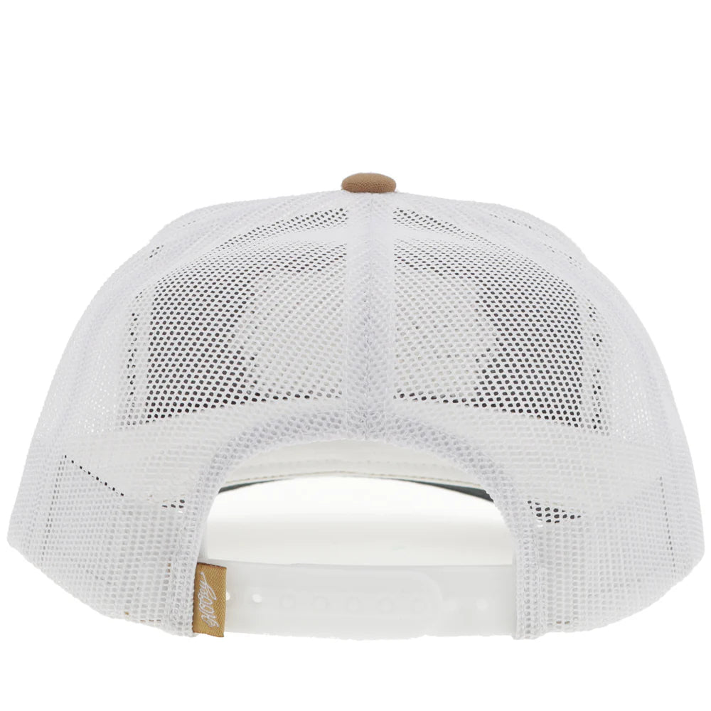 Hooey Diamond Patch Hat in Tan & White