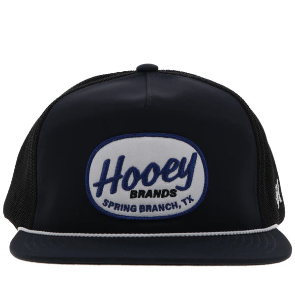 Hooey "Local" Trucker Hat in Navy & Black