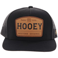 Hooey Trip Trucker Hat in Black
