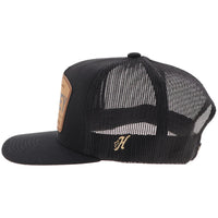 Hooey Trip Trucker Hat in Black