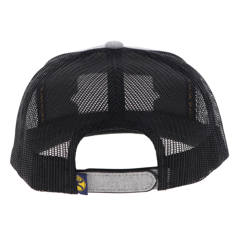 Hooey "Diamond" Logo Patch Hat in Grey