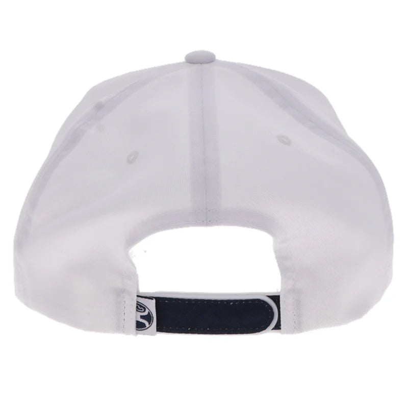 Hooey "Wild Ride" Embroidered Logo Rope Hat in White