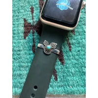 Turquoise & Sterling Silver Watch Charms (Available in 2 Designs)